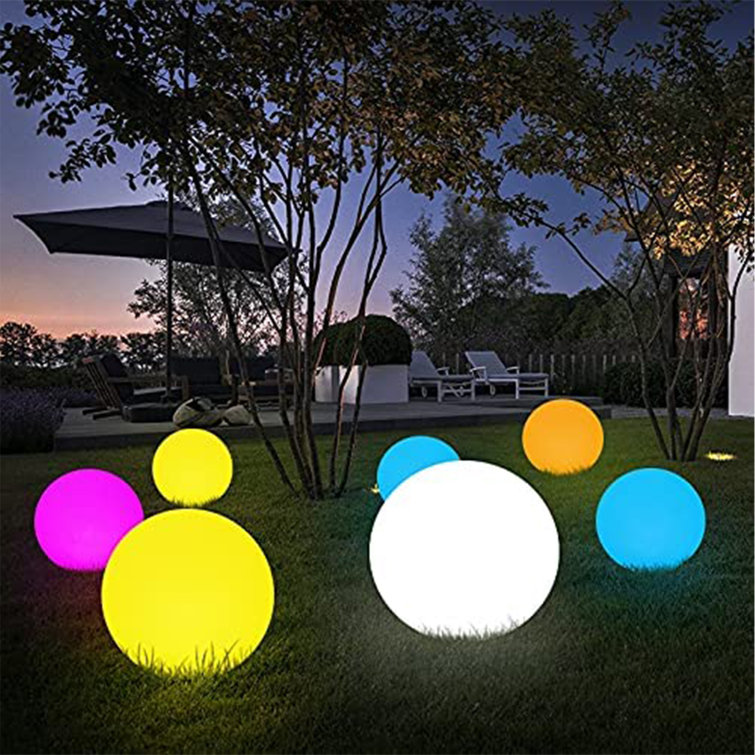 Led color deals changing glow balls